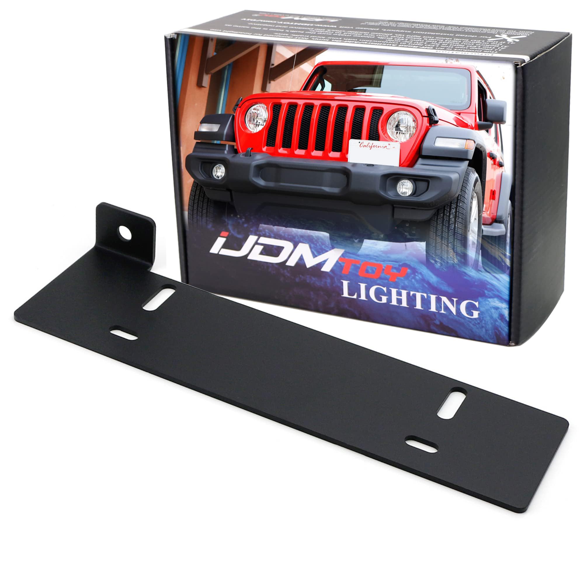 Amazon.com: iJDMTOY No Drill Required Front License Plate Mounting